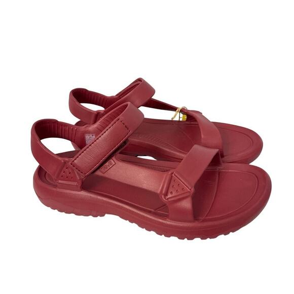 Teva Hurricane Drift Sandals Men's Size 11 Brick Red - Picture 1 of 10